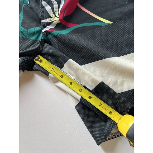 VANS Board Shorts ERA 4 way stretch surf black palms open shade 34 beach - Picture 6 of 9